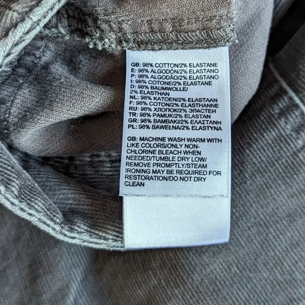 The North Face Corduroy Skirt Women's Large Gray